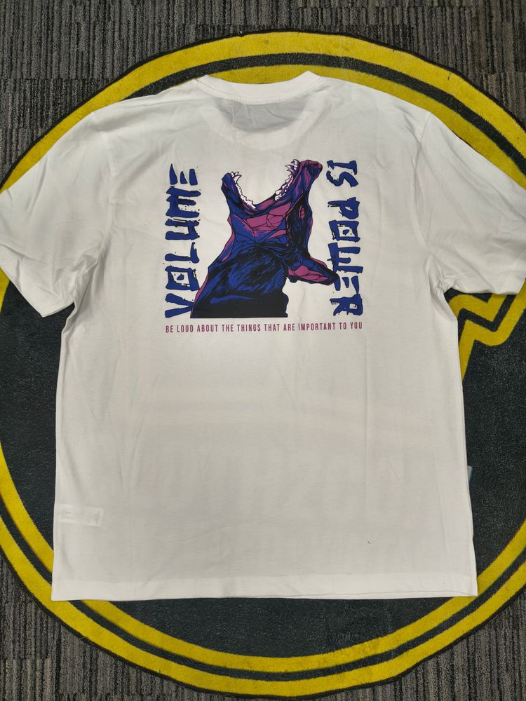 Zero13 Volume White T-Shirt, brand new, all sizes 