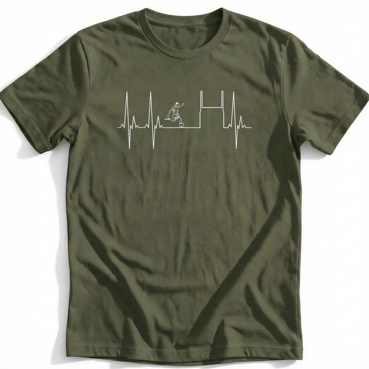 RUGBY HEARTBEAT 026 T-Shirt US 5