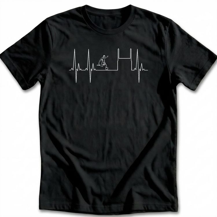 RUGBY HEARTBEAT 026 T-Shirt US 3