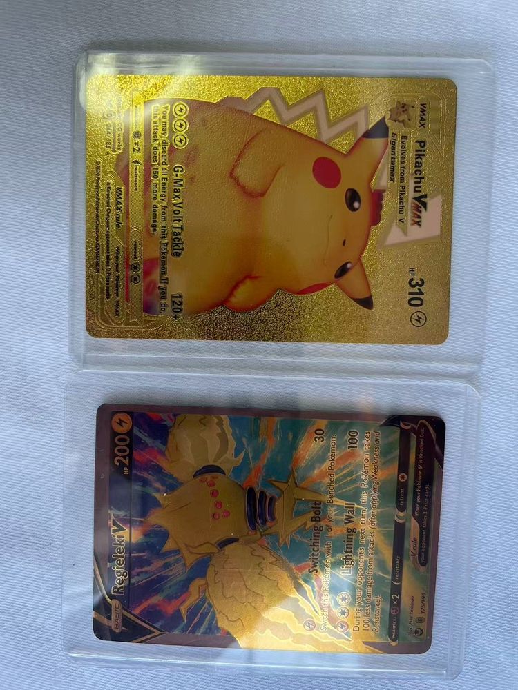 Pokémon Trading Cards Pikachu V And Pikachu Vmax imagen 1