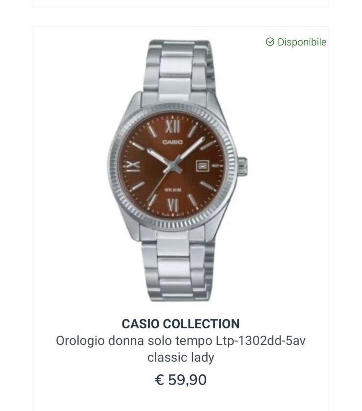 Casio Collection Classic Lady Watch image 1