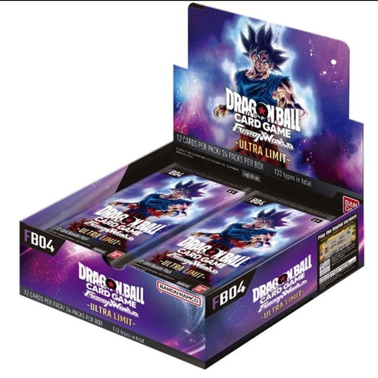 Limit Dragon Ball Card Game Fusion World fb04 product image