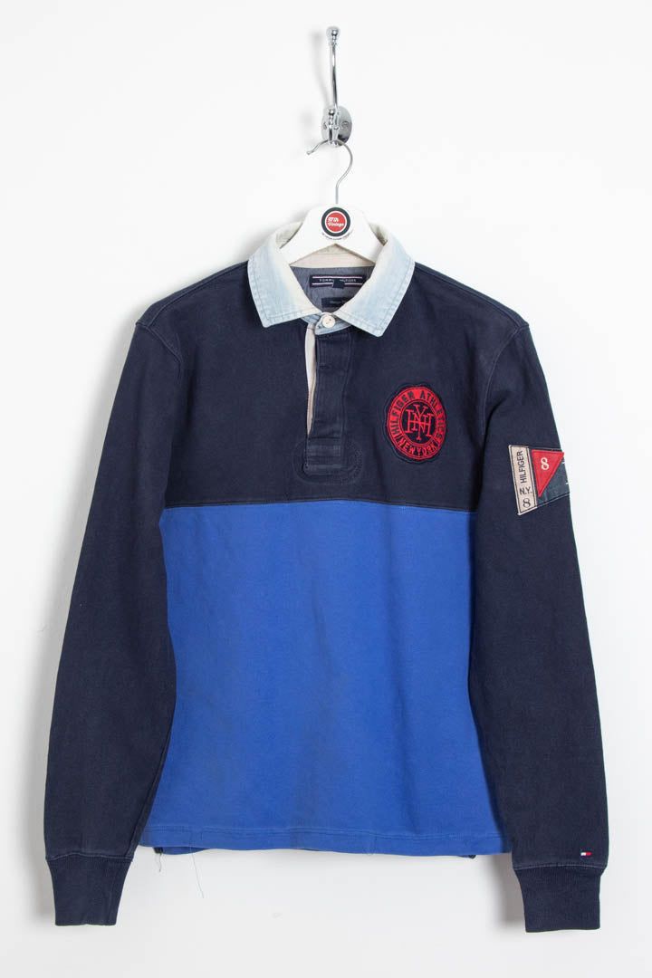 Tommy Hilfiger Long Sleeve Rugby Polo Shirt (S) image 1