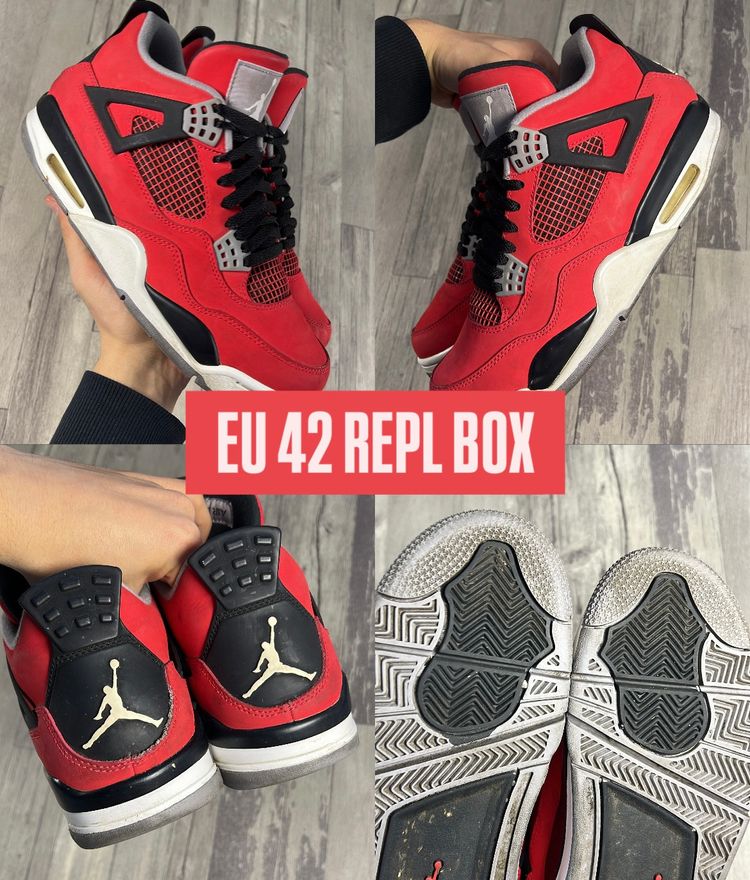 JORDAN 4 TORO BRAVO 42 REPLACEMENT BOX