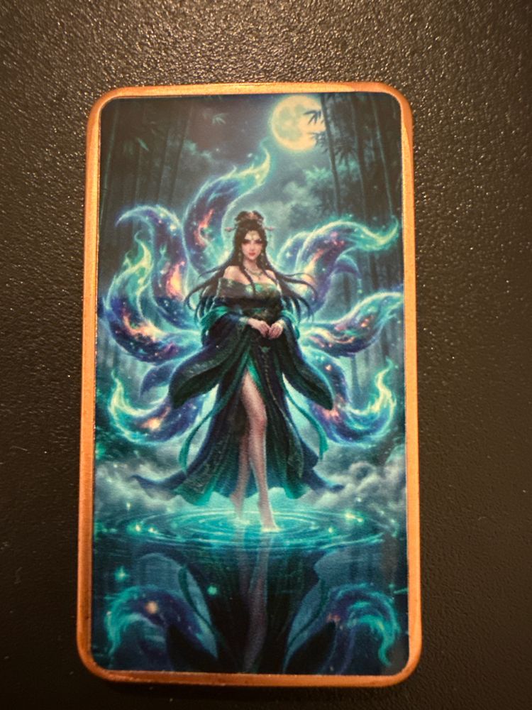 Unbranded Mythological Goddesses Series - Chang'e Copper Art Bar Chinese Moon Goddess product image