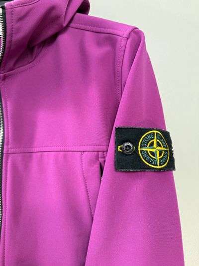 Stone Island Purple Soft Shell Jacket 6