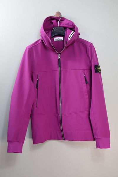 Stone Island Purple Soft Shell Jacket 4