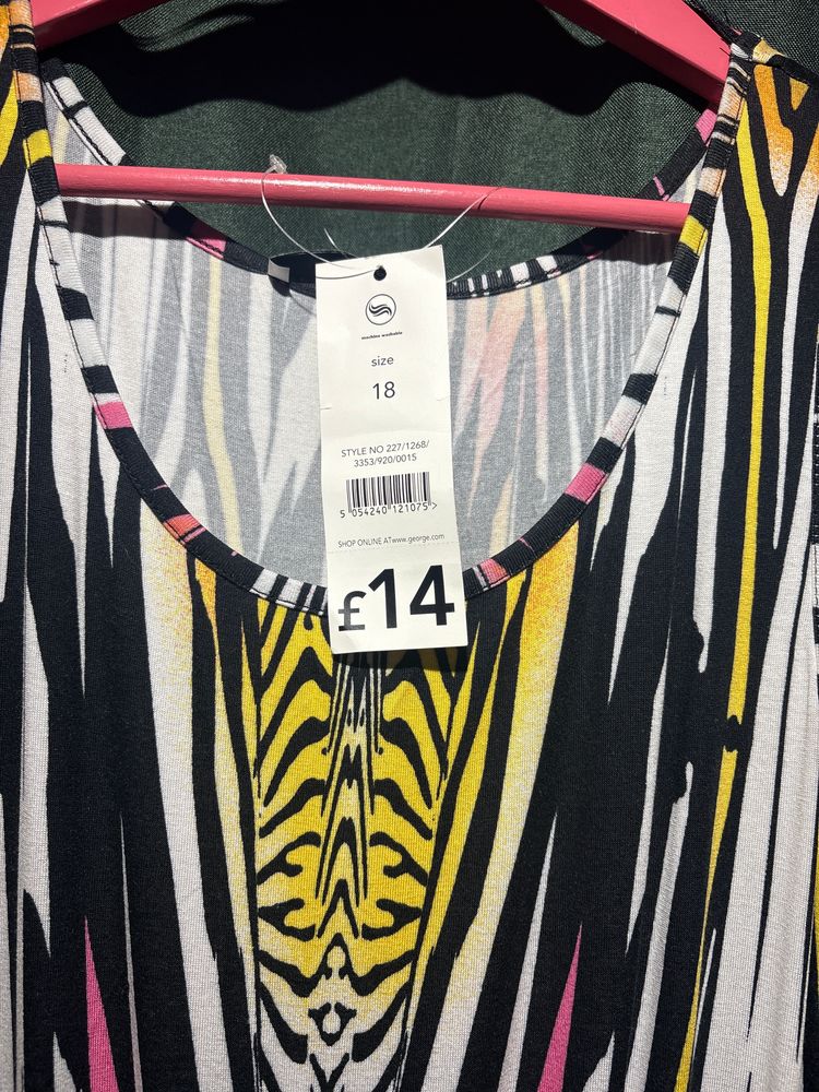 Sleeveless Patterned Maxi Dress 2