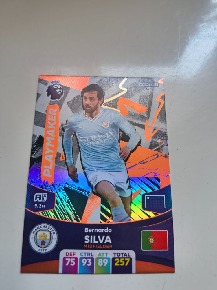 Bernardo Silva Football Trading Card image 1