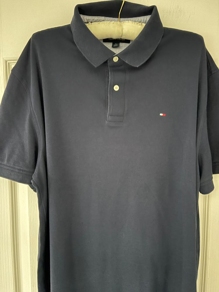 Tommy Hilfiger Tommy Hilfiger Navy Blue Polo Shirt product image