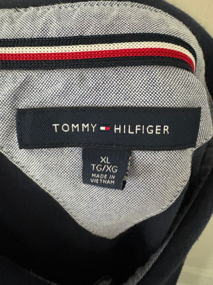 Tommy Hilfiger Navy Blue Polo Shirt 5