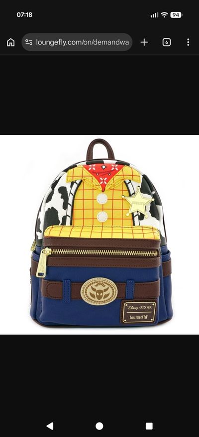 Disney Pixar Toy Story Woody Mini Backpack