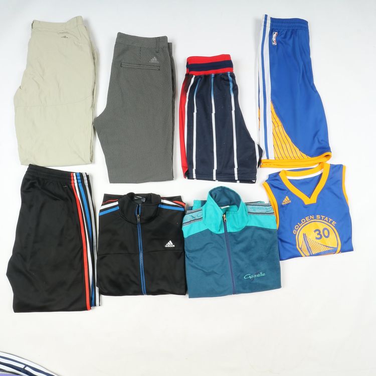 Pantaloni, tute e track top sportivo firmato box da 19pz uomo e donna grado A+B image 2