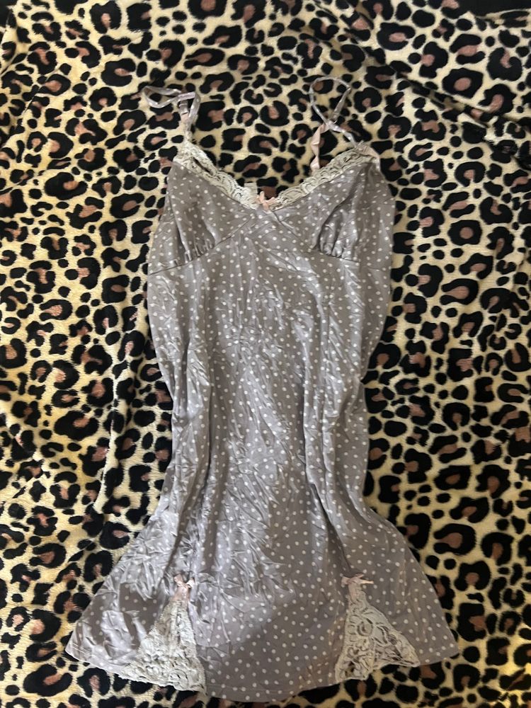 Polka Dot Slip Dress