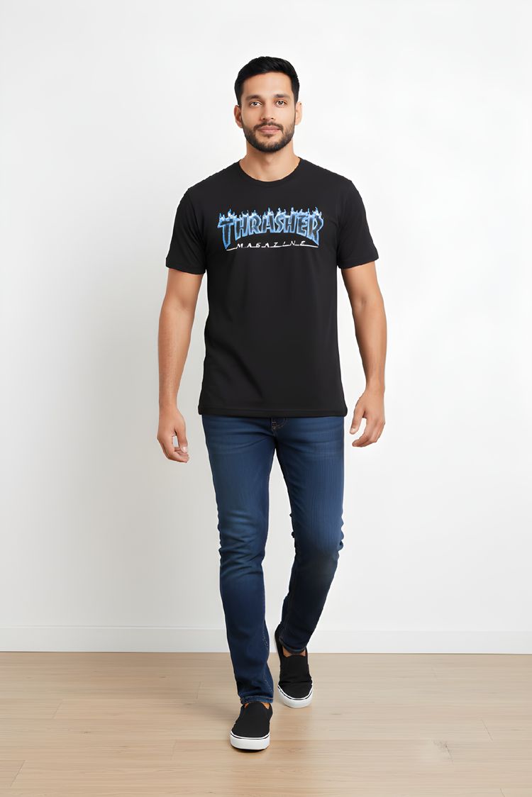 Thrasher Thrasher black graphic t-shirt size M product image