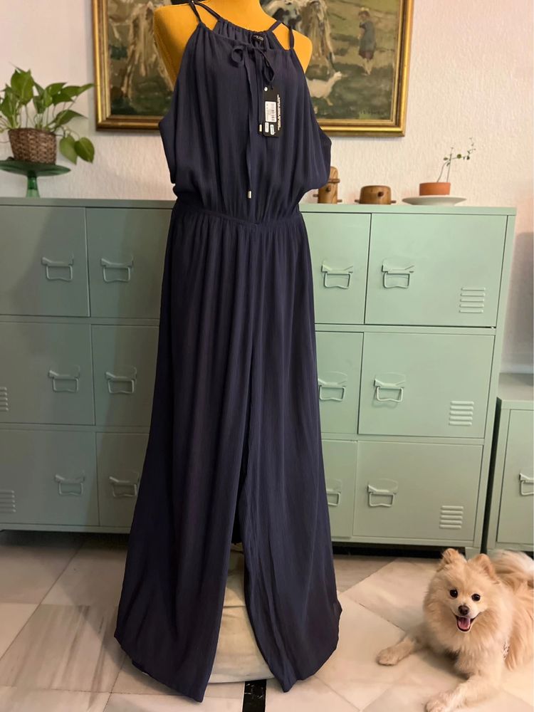 Simorra Simorra - Wide Leg Jumpsuit - Elegant Textured Fluid Style - New With Tags 248€ product image