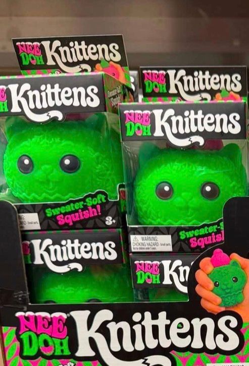 Nee Doh Knittens Rare image 1