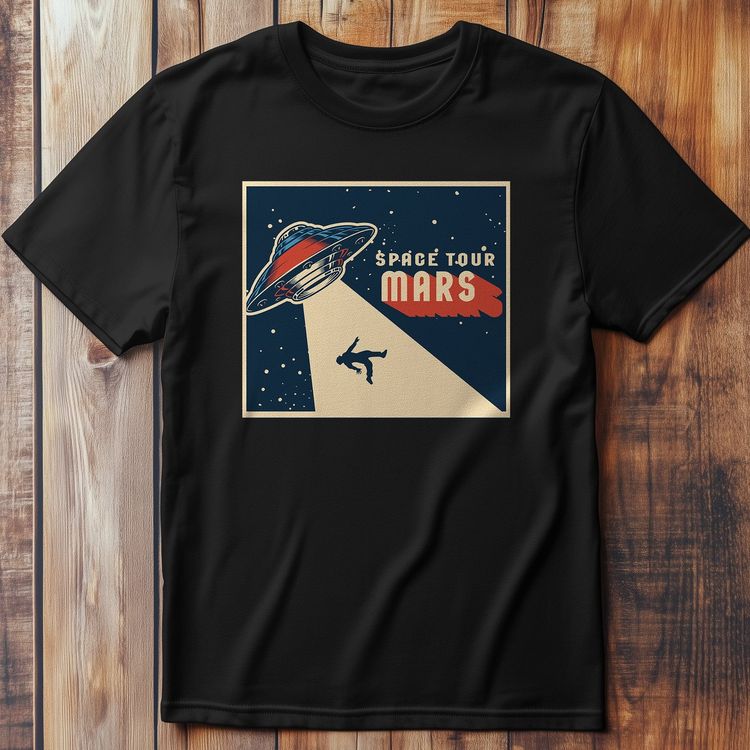 Abducted UFO 30 T-shirt image 5