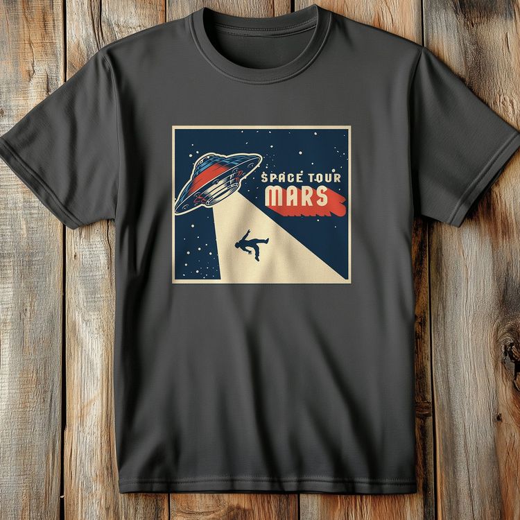 Abducted UFO 30 T-shirt image 1