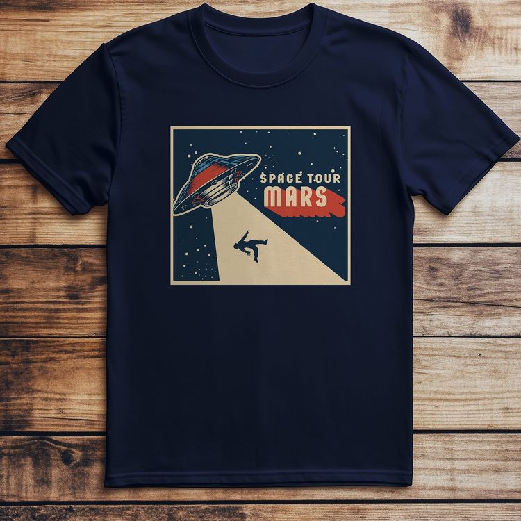 Abducted UFO 30 T-shirt image 7