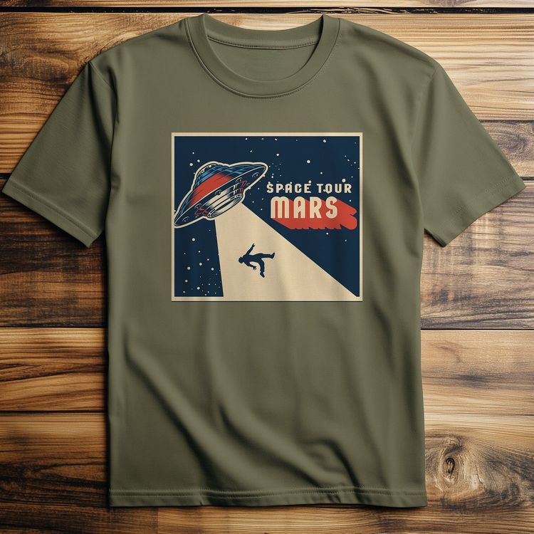 Abducted UFO 30 T-shirt image 4