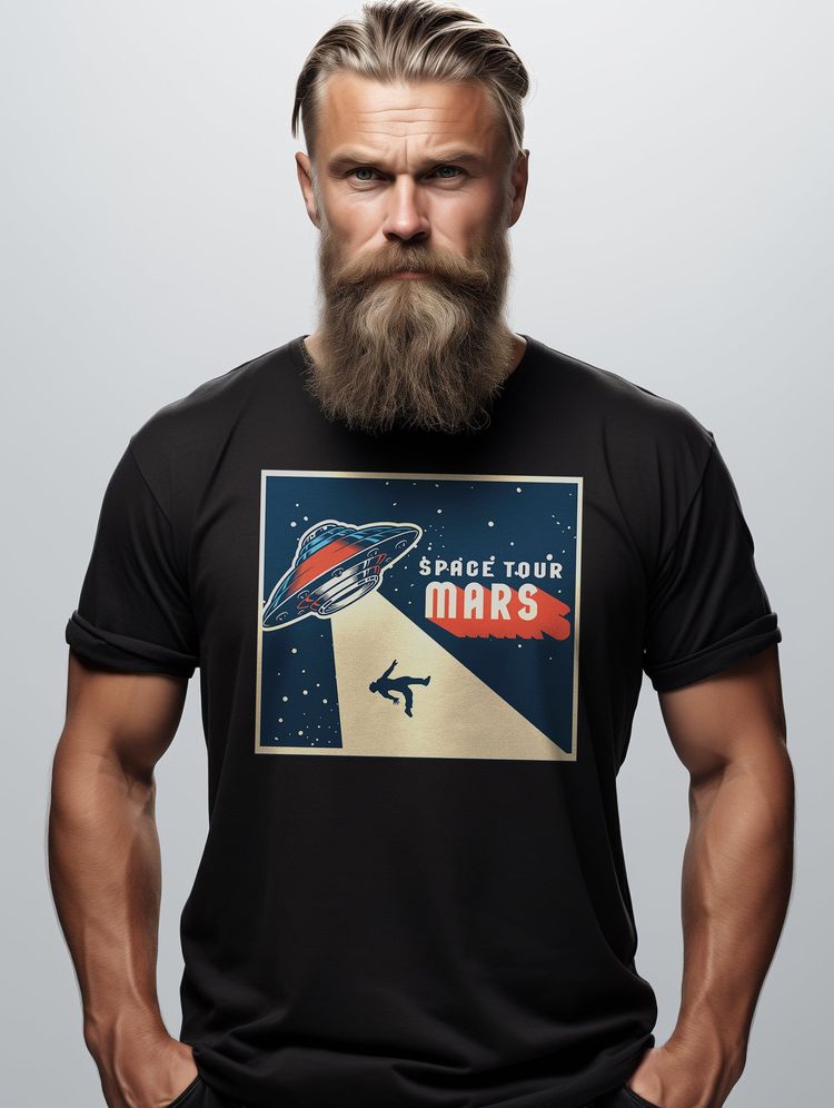 Abducted UFO 30 T-shirt image 6