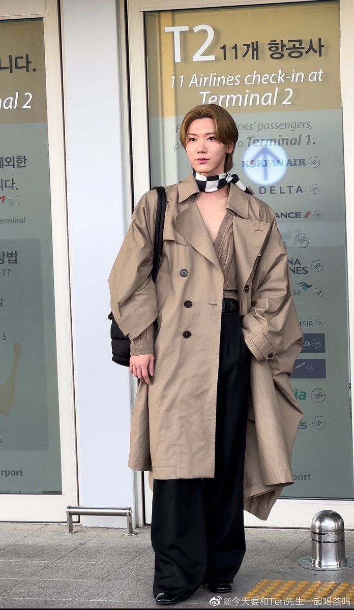 Saint Laurent Paris Runway Beige Kaftan Double Breasted Trench Coat image 6