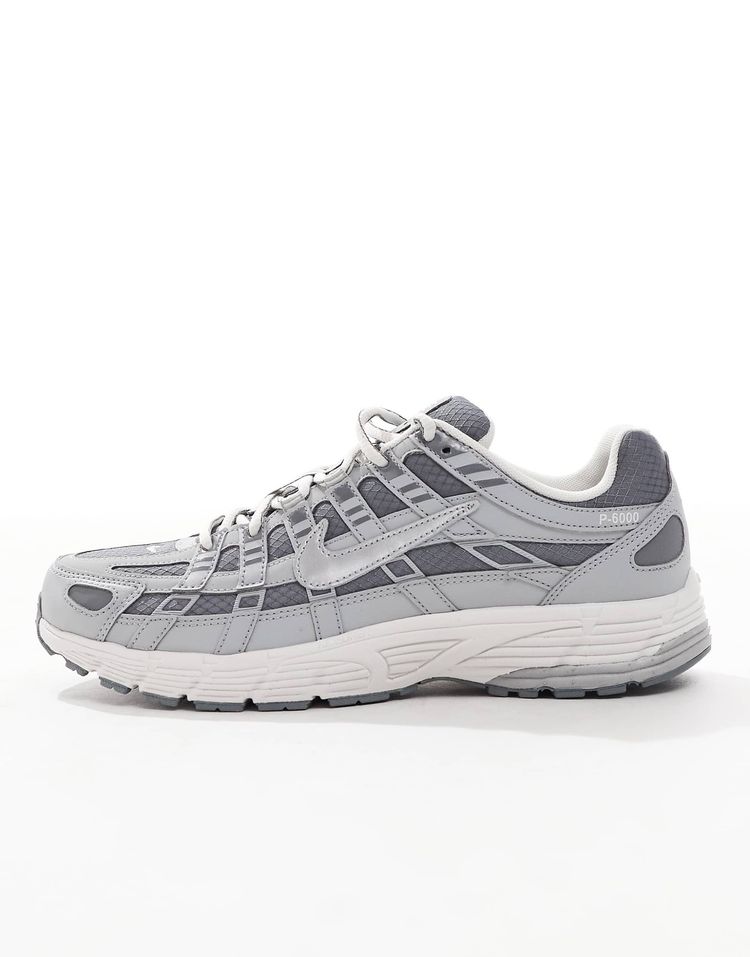 Nike Grey p6000 trainers 