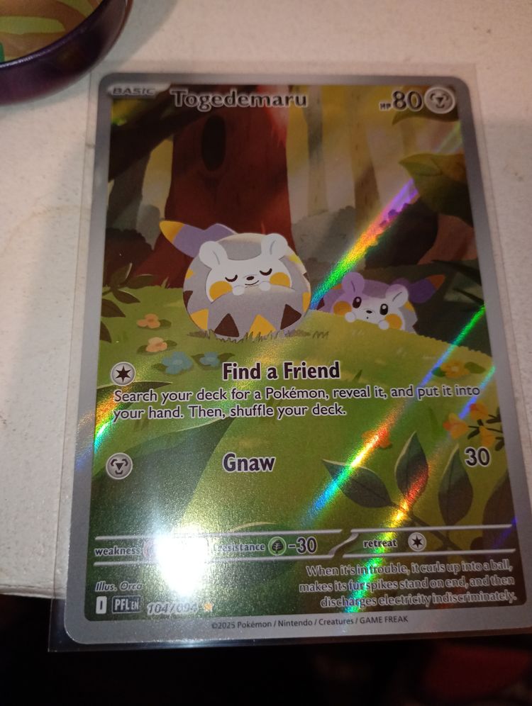 Togedemaru Pokémon Trading Card