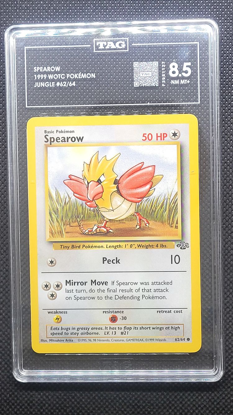 Spearow 1999 Wotc Pokémon Jungle Card Fossil Edition image 1