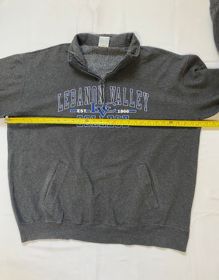 Champion Quarter Zip Sweatshirt - Charcoal Grey (XXL) image 7
