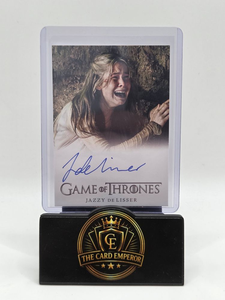 Jazzy de Lisser as Tansy Autographed Card Game of Thrones 2022 image 1