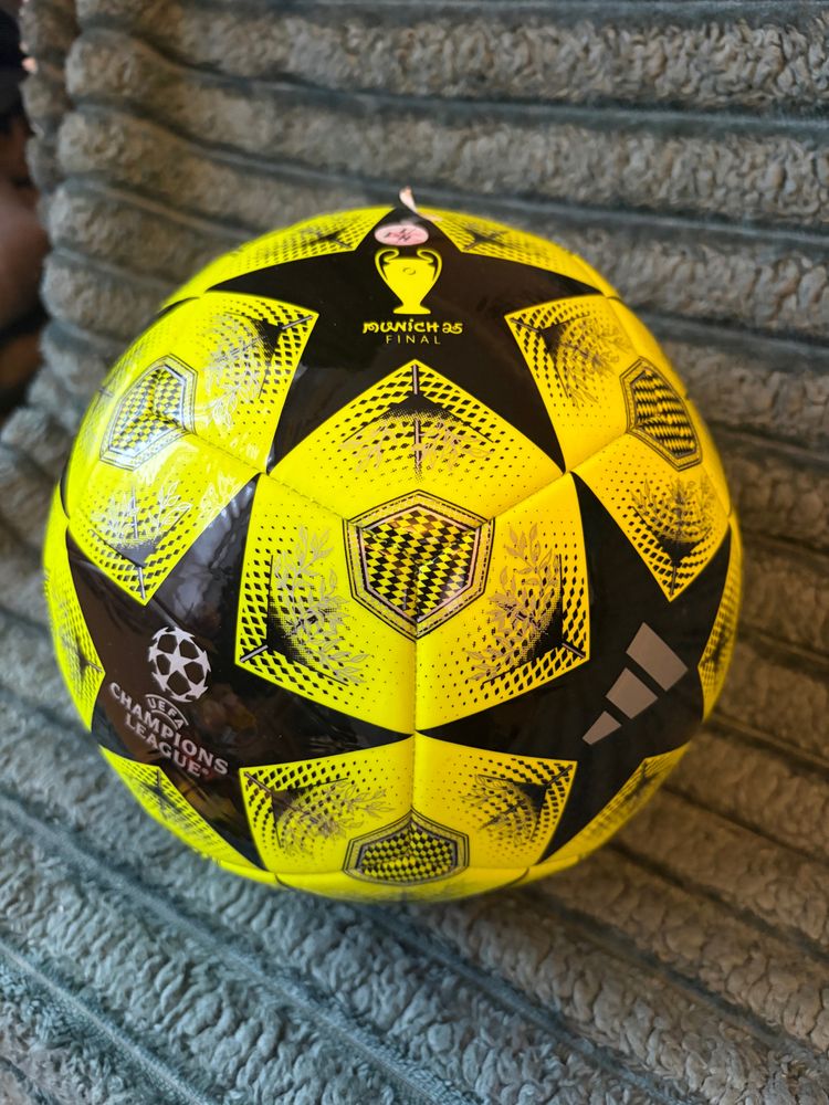 Adidas Originals Yellow And Black Soccer Ball product image