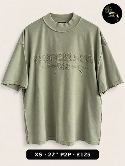 2521 Balenciaga Oversized T-Shirt 22.5” p2p