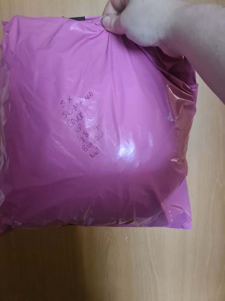 5 piece swim cover ups mixed size & style