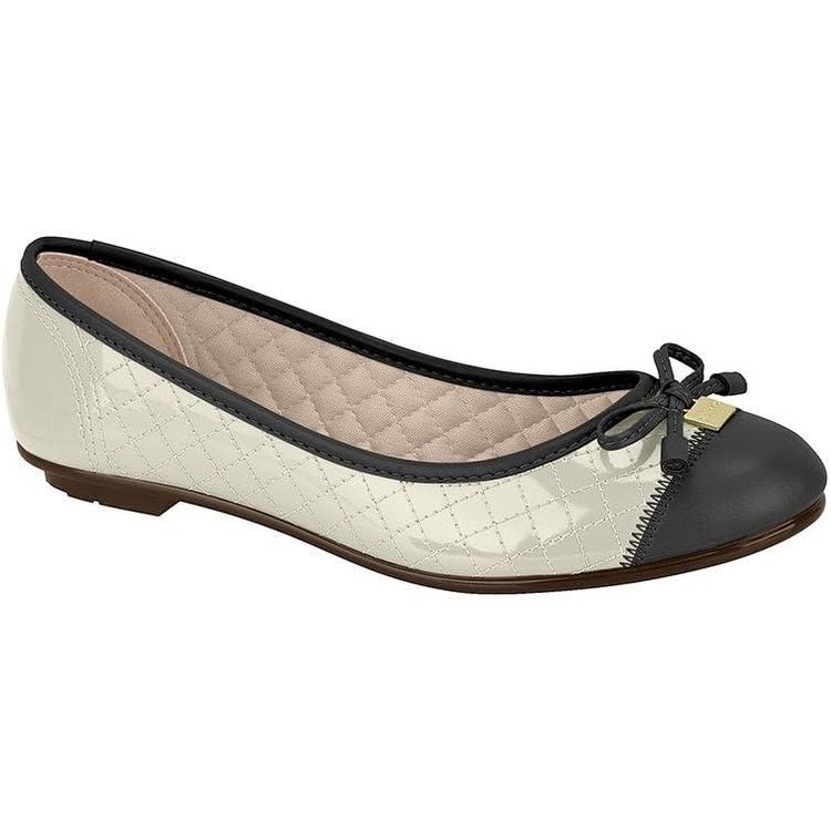 Miss Shoes Quilted Ballet Flat With Flats imagen 8