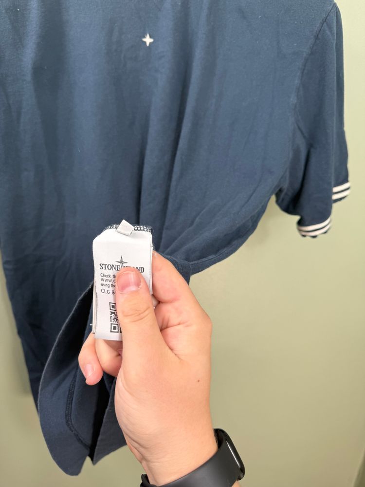 Stone Island Navy Stelina T-Shirt 4