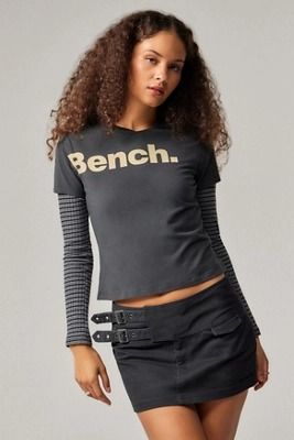 Bench UO - Exclusive Cargo Skirt - Black