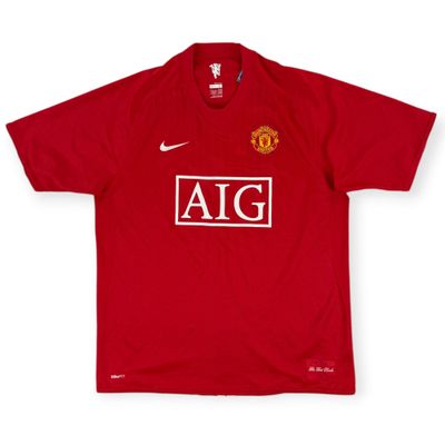 Manchester United 2007 Home Shirt (L)