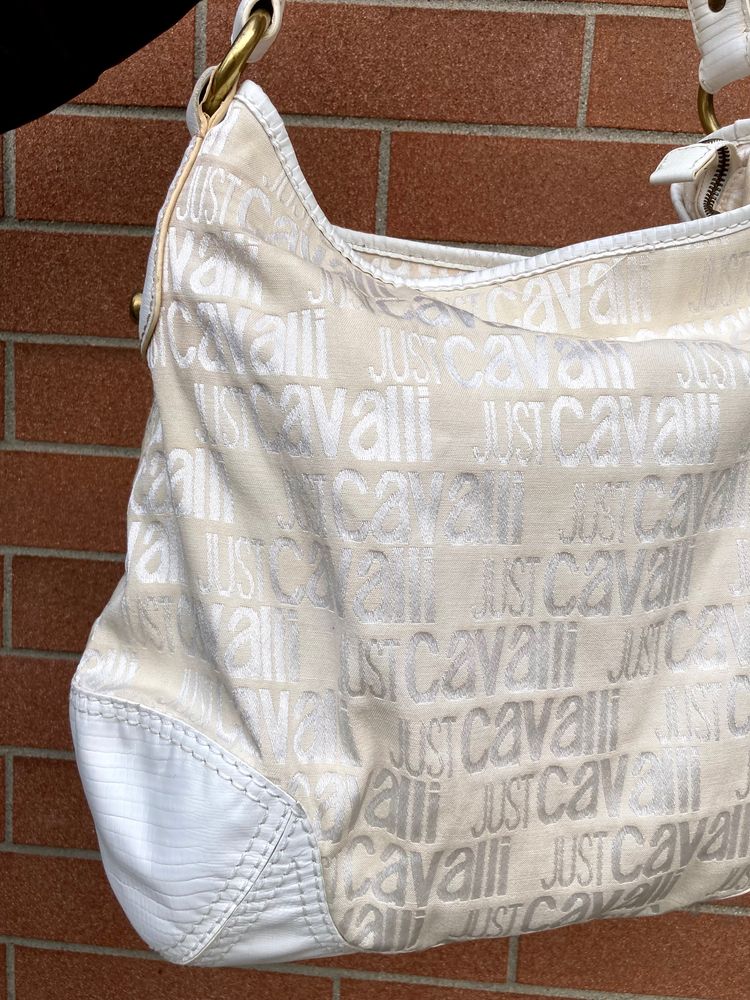 Immagine di Just Cavalli White Shoulder Bag 2