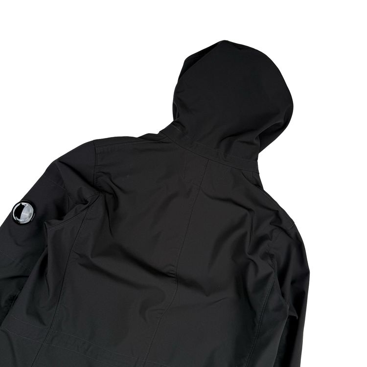 CP Company Black Fishtail Parka Soft Shell - Small (46) image 2