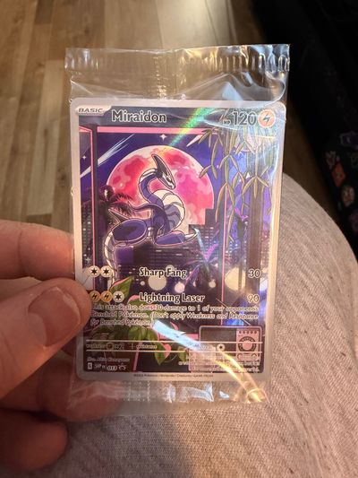Miraidon Sealed Pokemon Violet Black Star Promo