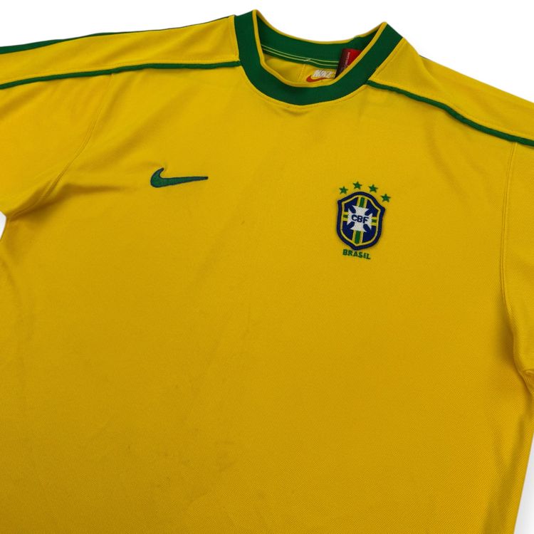 Brazil 1998 Home Shirt (M) 5