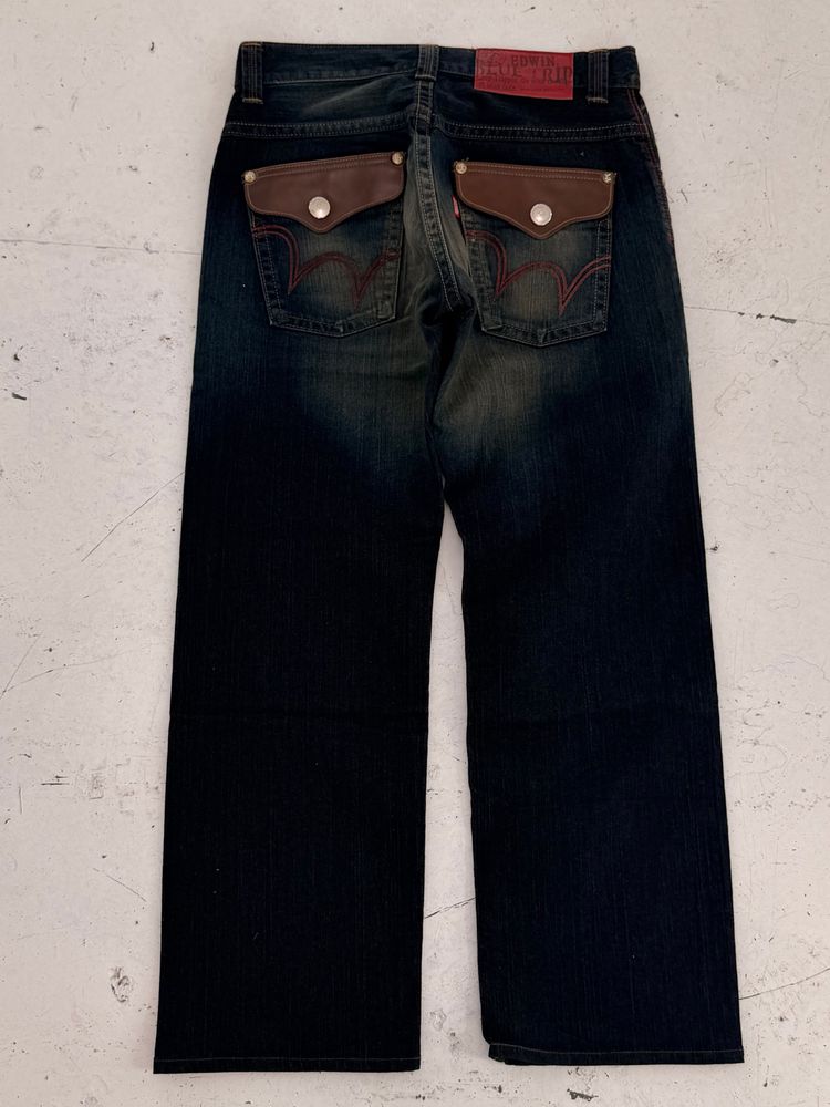 00s Edwin Blue Trip Bootcut Jeans (32x32) image 3