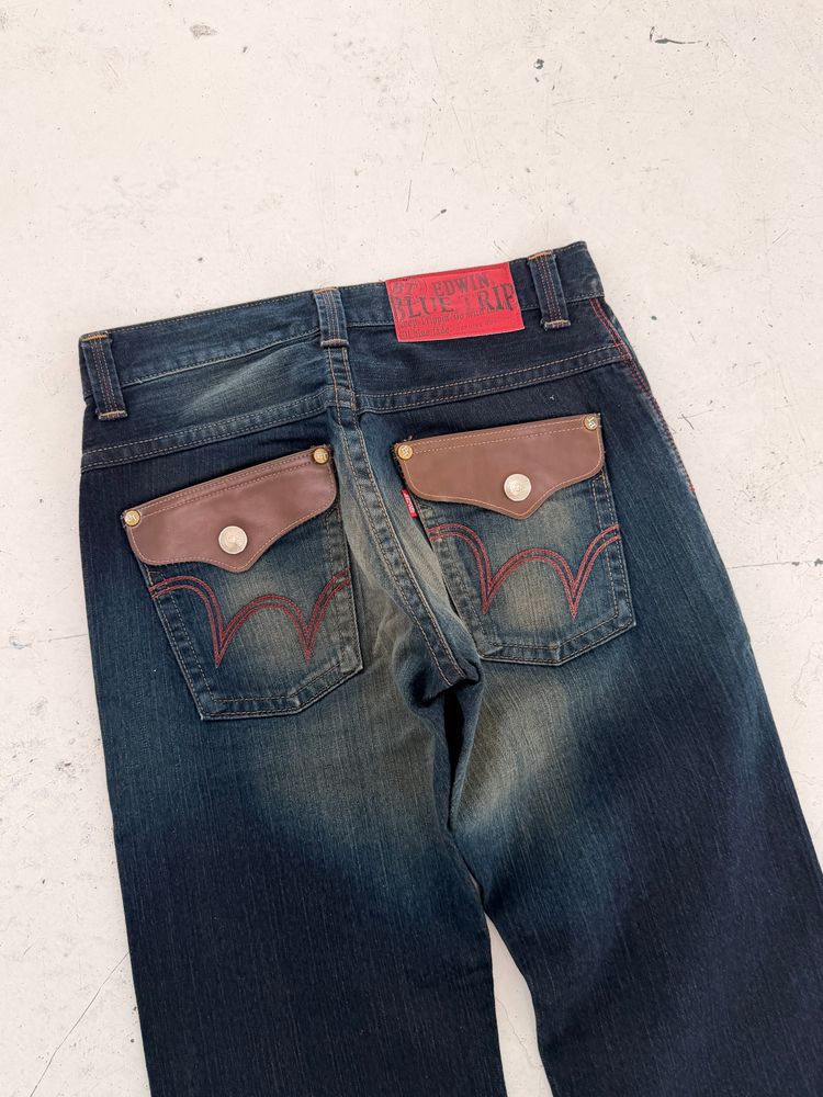 00s Edwin Blue Trip Bootcut Jeans (32x32) image 6