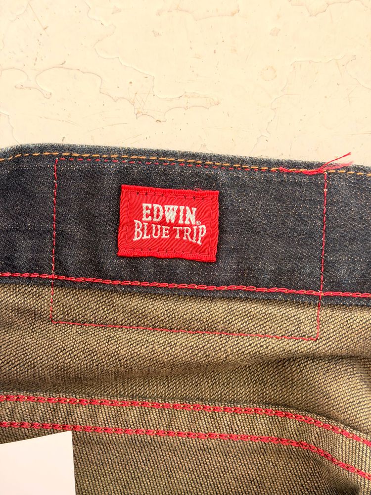 00s Edwin Blue Trip Bootcut Jeans (32x32) image 7