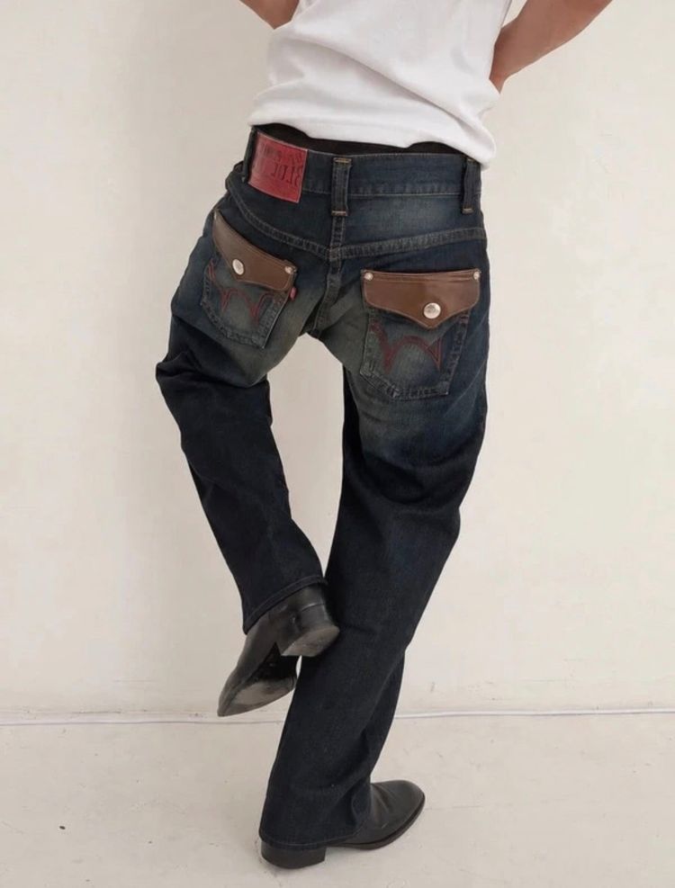 00s Edwin Blue Trip Bootcut Jeans (32x32)