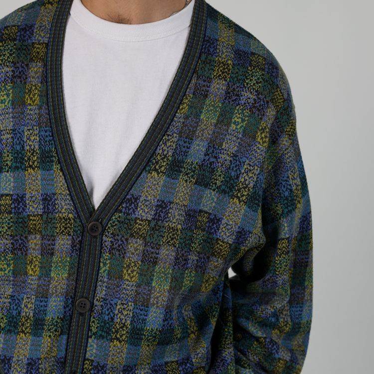 Dark Green 90s italian style Knit Sweatshirt (M) image 5