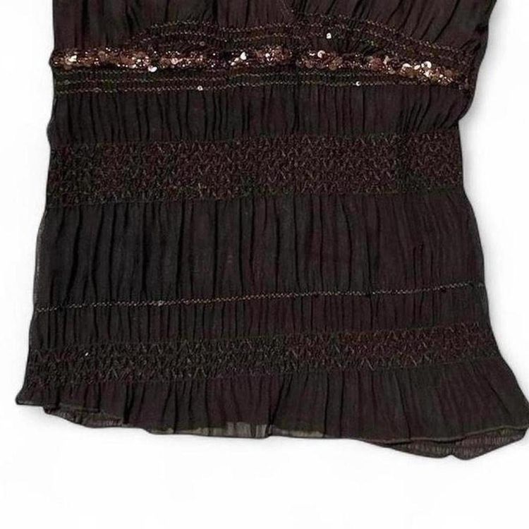 Obe Sleeveless Top Vest With Sequin Detail size S/M 4