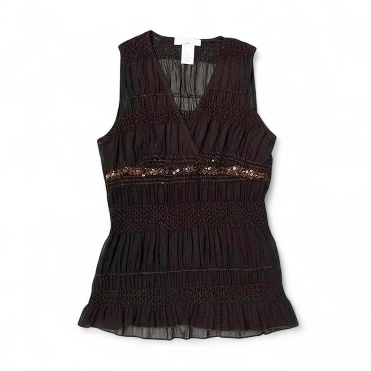 Obe Sleeveless Top Vest With Sequin Detail size S/M